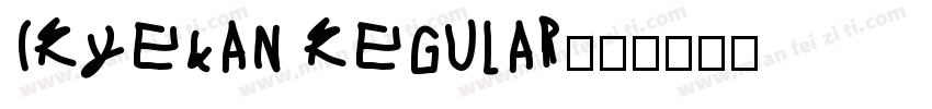 IRYekan Regular字体转换